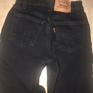 Levi’s 550 relaxed fit boys slim size 11 in black